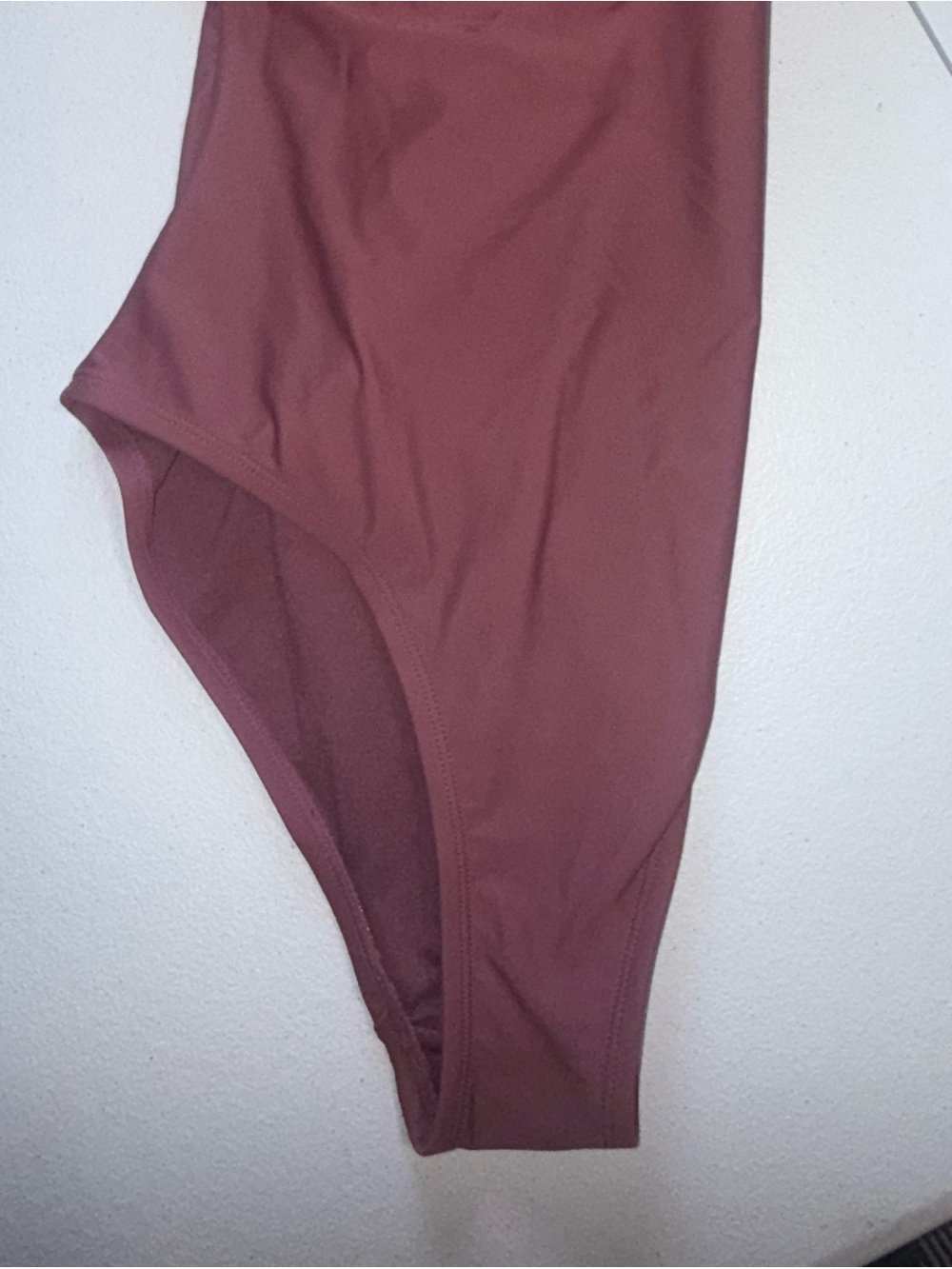 Kona Sol Women’s Mauve Ruffle One Piece Swimsuit Size Large beach resort swim - Picture 7 of 12